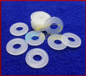 New M2 -M12 White Nylon Flat Washer Plastic Washer Nylon Insulation Gasket - Picture 1 of 1