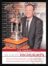 2009-10 Upper Deck Season Highlights #SH3 Tim Thomas
