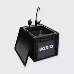 BOXIO - Wash: Portable Sink - Convenient Camping Sink Solution, Black - Picture 1 of 6
