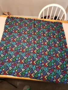 Scarf 100% silk Pittsburgh zoo aquarium sea life Turtles sharks starfish - Picture 1 of 5