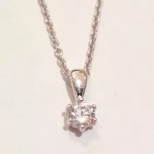 Diamonfire Anhänger Sterlingsilber 0,25ct Zirkonia - Bild 1 von 6