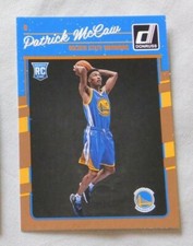 2016-17 Donruss #181 Patrick McCaw Golden State Warriors ROOKIE Basketball Card