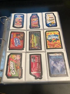 GIANT Lot of *281* Topps Wacky Packages Stickers! 2004/2005 *Mint in Binder! * - Picture 1 of 9