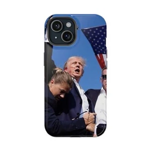 Trump FIGHT Magnetic Tough Cases iPhone - Picture 1 of 89