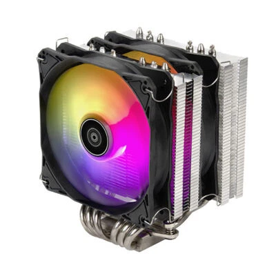 Silverstone HYD120W-ARGB Hydrogon D120 ARGB 2 x 120mm ARGB Fan CPU Cooler - Image 1 of 4