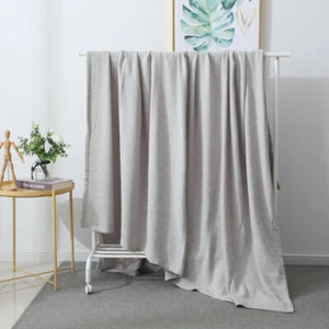 Blanket Cotton gauze knitted blanket air conditioning quilt bed cover bed sheet - Picture 1 of 12