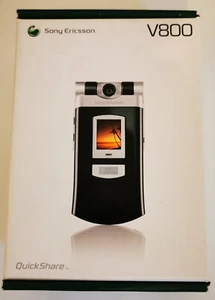 Sony Ericsson V800 Téléphone Mobile Vintage À Clapet Desimlocker Fonctionnel 🔓 - Photo 1/8
