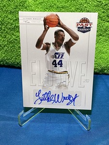 2011-12 Panini Past and Present Elusive Ink Autographs #LW Luther Wright