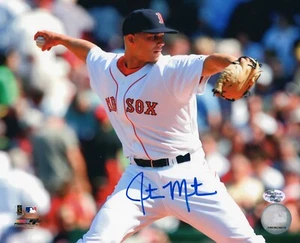 JUSTIN MASTERSON MLB Boston Red Sox Auto Autographed Signed 8x10 Photo COA - Picture 1 of 2