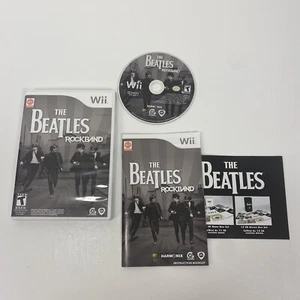The Beatles Rock Band (Nintendo Wii, 2009) Complete Tested - Picture 1 of 7