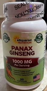 Panac Ginseng, 1000 mg, supports energy level, 90 Caps - Picture 1 of 2