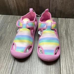 STQ Niñas Niños Pequeños Zapatos de Agua Secado Rápido Sin Cordones Playa Piscina Sandalias Talla 12 - Imagen 1 de 17