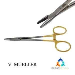 V. Mueller SU16253 Vital Olsen-Hegar Holder TC Inserts w/ Cutting Edge 7-1/2" - Picture 1 of 4