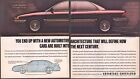 1993 Chrysler Cab Forward Design 2 Seiten Vintage Druck Ad Concorde unerschrockene Kunst