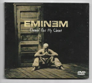 EMINEM - RARE MINT & SEALED DVD - CLEANIN OUT MY CLOSET ♦ VIDEO + 8"46 BEHIND ♦ - Imagen 1 de 2