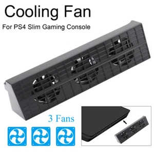 TP4-9 Cooling Fan Cooler 3 Fans Temperature Control For  Slim Game Console - Picture 1 of 11