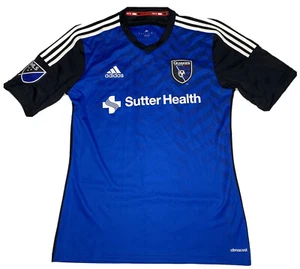 Adidas San Jose Erdbeben Trikot Herren Small Climacool Blau EUC SJ Quakes - Bild 1 von 5