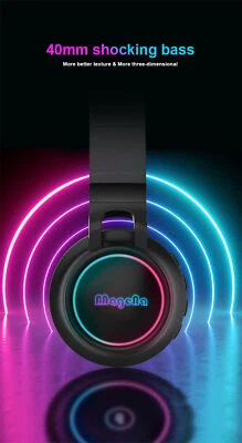 Magena B20 Wireless Headphones with Stereo Headset Noise Isolating Over-Ear - Image 1 of 4