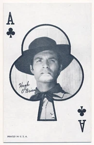 Tarjeta de exhibición arcade Hugh O'Brian - Western Aces Penny - Imagen 1 de 2