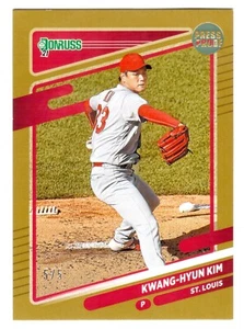 2021 PANINI DONRUSS 3110 KWANG-HYUN KIM PRESS PROOF #5/5 - Picture 1 of 1