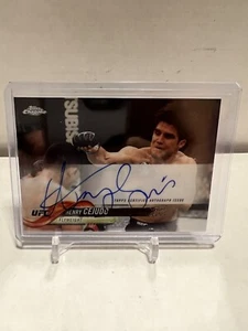 2018 Topps Chrome UFC Henry Cejudo Autograph Auto - Picture 1 of 2