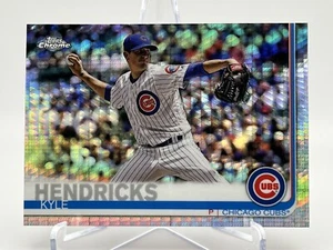 2019 Topps Chrome Prism Refractors #185 Kyle Hendricks (ref 79199) - Picture 1 of 6