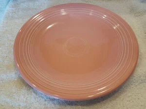 Fiesta Fiestaware Rosa 11 3/4" Plato Redondo - Plato de Picar - Imagen 1 de 4