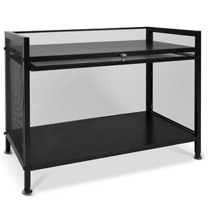 Kitchen Bakers Shelves Carbon Steel Storage Cabinets Microwave Stand Home Rack - Picture 1 of 13