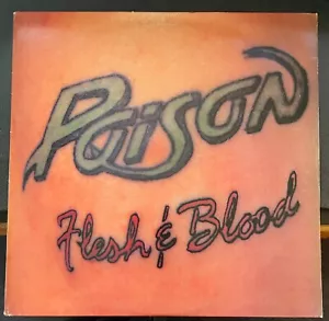 Poison "FLESH & BLOOD" 1990, Capitol/Enigma C1-591813 - Picture 1 of 4