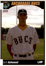 2005 Anchorage Bucs Choice #2 Zach Ashwood The Colony Texas TX Baseball Card