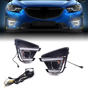 Car Front Daytime Running Light Fog Turn Lamp For Mazda CX-5 2012-2016 2015 - Picture 1 of 10