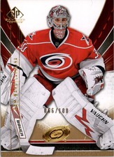 2009-10 SP Game Used Gold #20 Cam Ward /100