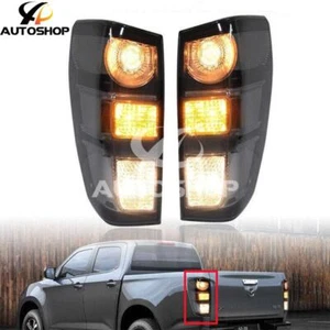 2pcs Smoked LED Rear Tail Light Brake Lamp Fit For Mazda BT-50 07/2020 2021 2022 - Picture 1 of 7