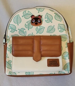 Nintendo Animal Crossing 11" Mini Backpack - Tom Nook/Leaf - Picture 1 of 6