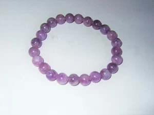 - Armband Stein Kristalltherapie - LEPIDOLITH (SF8) - Bild 1 von 1