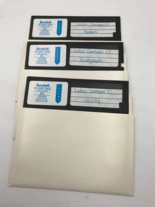 Windows DOS Software Lotus Version 2 3 Disk Set Vintage Floppy Disk Software - Picture 1 of 1