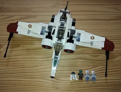Lego Star Wars ARC-170 STARFIGHTER set: 8088 vaisseau Complet - Photo 1/4