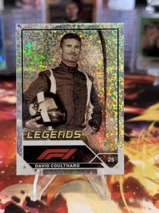 DAVID COULTHARD 2023 Topps Chrome F1 Legends #200 Mini Diamond Refractor /299 - Picture 1 of 2