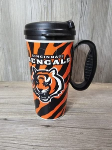 Vintage Cincinnati Bengals Team Farben Logo Trinkbecher Reise  - Bild 1 von 4