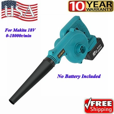 Cuerpo de herramienta de aspiradora eléctrica soplador de hojas inalámbrico 18V para Makita DUB182 (solo herramienta) Foto 1 de 4