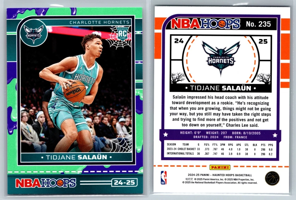 2024-25 Panini NBA Haunted Hoops Basketball SLIME Parallels #1-300 You Pick! - Image 1 of 1