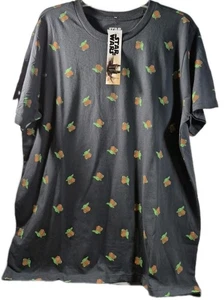 Camiseta Star Wars The Mandalorian Baby Yoda Negra XL X-Large Estampado Completo - Imagen 1 de 5