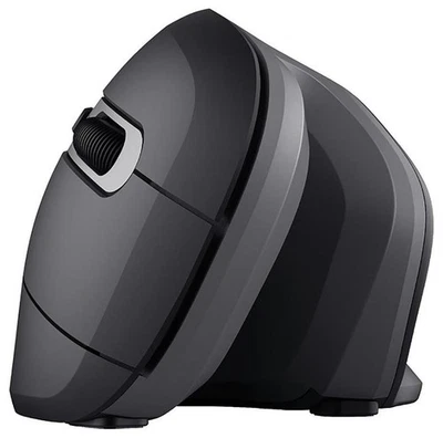 Verro Ergonomic Wireless Mouse, Black - 23507 - Image 1 of 4
