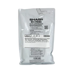 Genuine Sharp - MX-27NVBA - Sharp Black Developer - 75000 Page - Picture 1 of 1