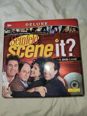 Seinfeld Scene It Deluxe Edition Collector's Tin Screenlife 2008 No DVD Pre-Own - Image 1 of 4