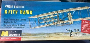 1958 Monogram 1/41 Wright Brothers Kitty Hawk #PA30-98 #108 - Bild 1 von 3
