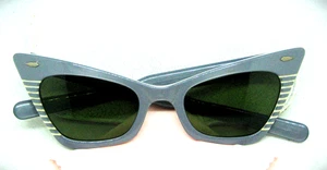 Vintage NOS Ray-Ban USA 1950/60s B&L Rare Sun Song Cat eye New Sonnenbrille - Bild 1 von 15