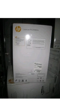 New HP LaserJet Pro M404n Monochrome Printer with built-in Ethernet (W1A52A#BGJ) - Image 1 of 2