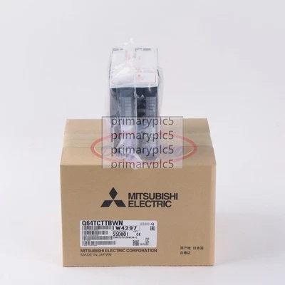 Módulo de control de temperatura PLC Mitsubishi Q64TCTTBWN 1 PIEZA NUEVO Foto 1 de 4