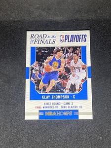 Klay Thompson 2017-18 Panini NBA Hoops Road To The Finals #25 /2017 Warriors NBA